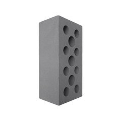 Силикатный кирпич утолщенный 11-ти пустотный Благородная сталь