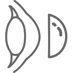 Роговичная сферическая линза OKV-RGP