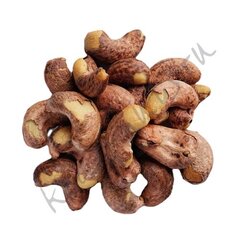 Кешью неочищенный жареный соленый