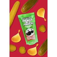 Чипсы Огурчик VAN HOLTEN'S PRINGLES Сметана и лук, 145г