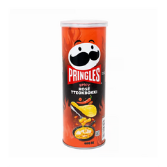 Чипсы PRINGLES ROSE TTEOKBOKKI со вкусом остро-сырного токпокки, 100г