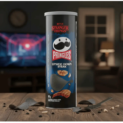 Чипсы PRINGLES STRANGER THINGS Вкус стейка, 107г