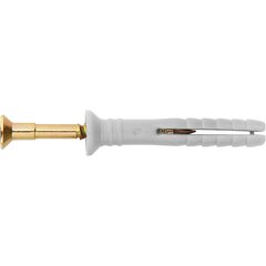 ДЮБЕЛЬ-ГВОЗДЬ ПОЛИПРОПИЛЕНОВЫЙ С ПОТАЙНЫМ БОРТИКОМ 6 Х 40 ММ