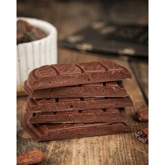 Темный горький шоколад 75% "FINO DE AROMA"