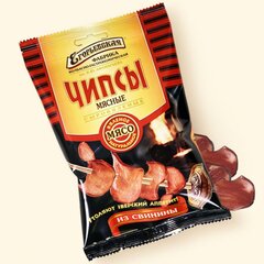 Чипсы Свиные сыровяленные
