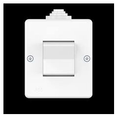 Выключатель одноклавишный CADUCEUS ALING OG, проходной, для открытой проводки