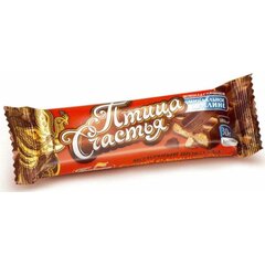 Шоколад с начинкой из миндального пралине Птица счастья 30гр*16/176 Победа