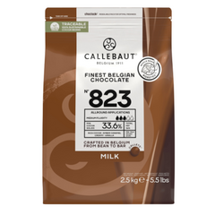Шоколад CALLEBAUT 823 NV-595 в каллетах молочный 33,6%