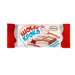 Шоколад ШОКО-КРОКО с молочной начинкой, 28 г