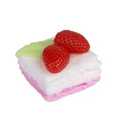 Мыло ручной работы БИСКВИТ КЛУБНИЧНЫЙ