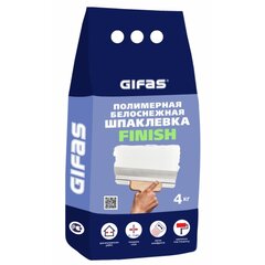 Полимерная белоснежная шпаклевка FINISH 4 кг