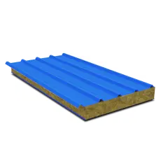 Сэндвич панель кровельная 100 мм минеральная вата