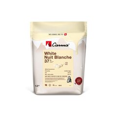 Шоколад белый CARMA NUIT BLANCHE 37%, 1,5 кг (Швейцария)