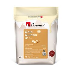 Шоколад белый GOLD QUINTIN 31% с карамелью, COINS™, 100 г (Швейцария)