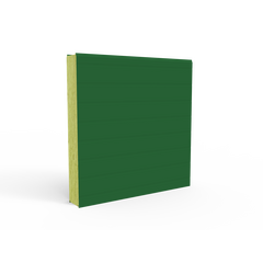 Стеновая сэндвич-панель 50 мм с покрытием RAL лиственно-зеленый