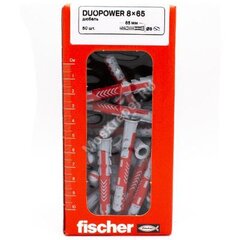 Дюбель FISCHER DUOPOWER 8X65 универсальный