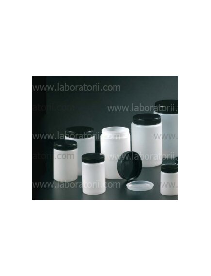 Банки широкогорлые, ПЭ, 500 мл, диаметр горла 86 мм