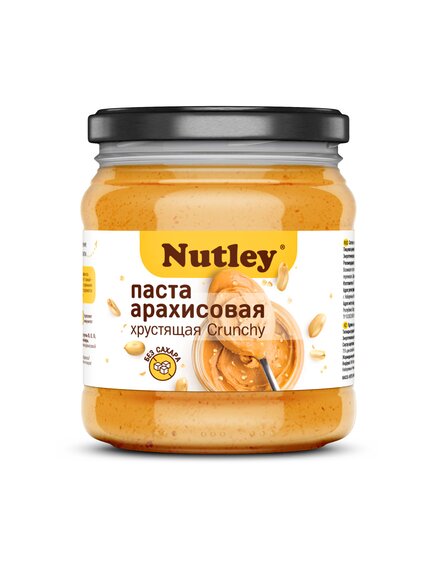 Арахисовая паста хрустящая CRUNCHY (450г)