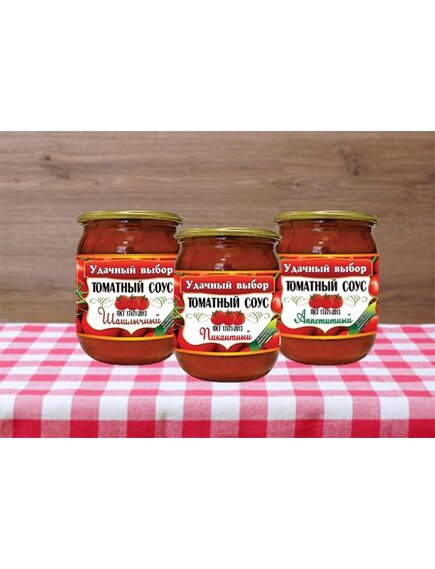 Томатный соус Удачный выбор Пикантный