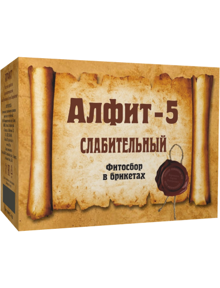 Чайный напиток «Алфит-5» Слабительный