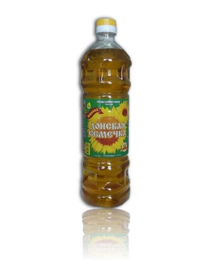 Масло подсолнечное нерафинированное Донская семечка 0,5 л