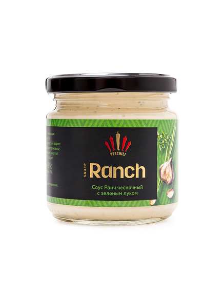 Соус майонезный "Ранч чесночный с зеленым луком" (PERCHILI)