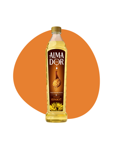 Подсолнечное масло & пряный кунжут ALMADOR