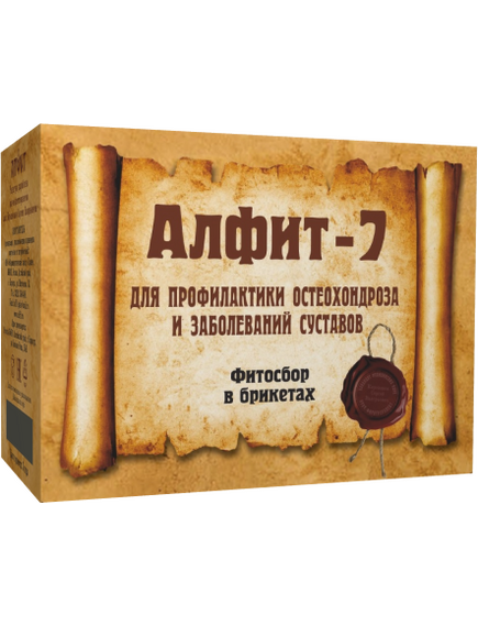 Чайный напиток «Алфит-7» Остеохондрозный