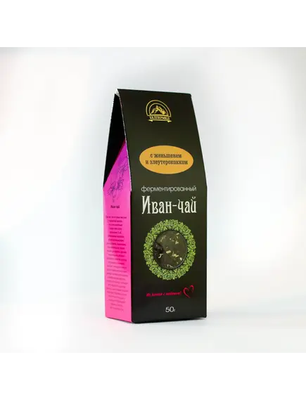 Иван чай с женьшенем и элеутерококком