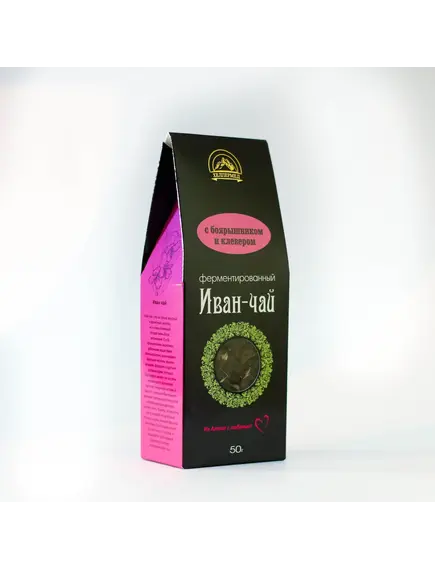 Иван чай с боярышником и клевером