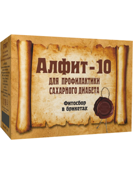 Чайный напиток «Алфит-10» При сахарном диабете