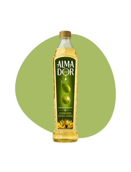 Подсолнечное & оливковое масло ALMADOR