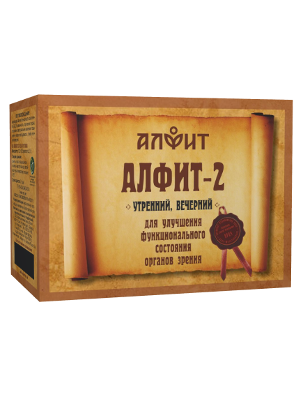 Чайный напиток «Алфит-2» Для улучшения зрения