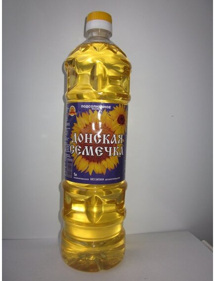 Масло подсолнечное Донская семечка 0,5 л