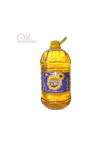 Масло подсолнечное Донская семечка 5 л