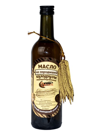 Масло из зародышей кукурузы нерафинированное Валиса