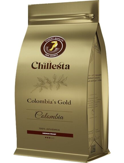Кофе в зёрнах COLOMBIA’S GOLD /Колумбия/, 100% арабика MEDIUM