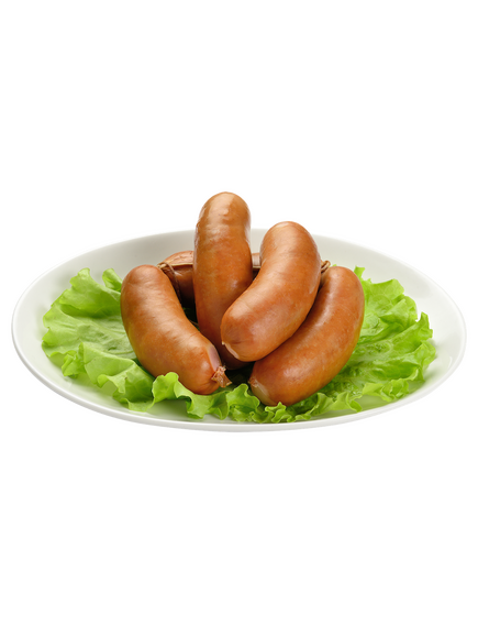 Сардельки в натуральной оболочке