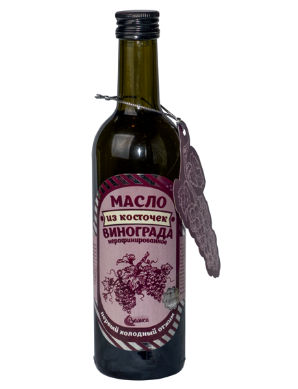Масло из косточек винограда нерафинированное Валиса