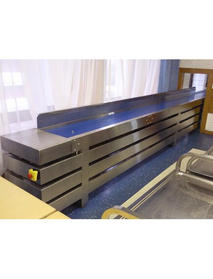 Транспортер для сбора грязной посуды