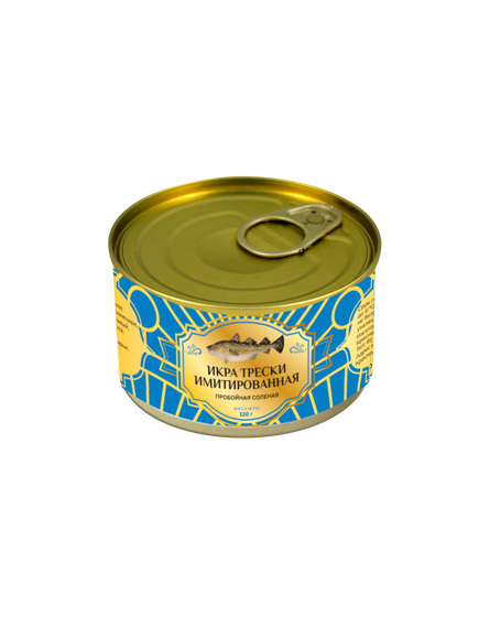 Икра имитированная пробойная трески