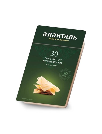 Сыр Аланталь №30 35%, слайсы 125г