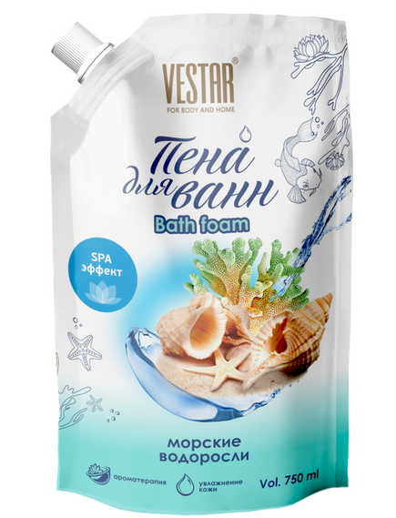 ПЕНА ДЛЯ ВАНН "МОРСКИЕ ВОДОРОСЛИ"