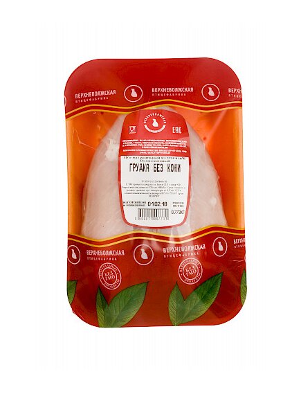 Грудка цыплёнка-бройлера без кожи