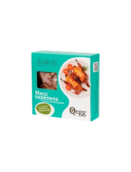 Тушка перепела в маринаде "Клюквенно-Брусничный" в пакете для запекания охл., 500гр