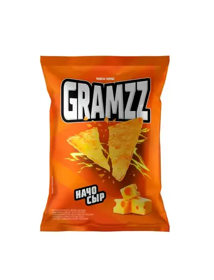 Чипсы начос «GRAMZZ»Кукурузные Сыр начо