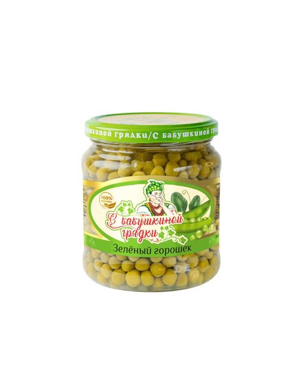 Зеленый горошек "С бабушкиной грядки"