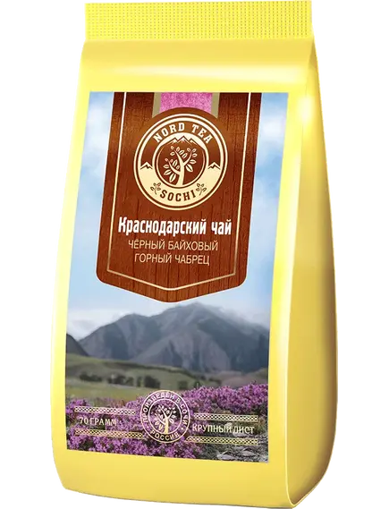 ЧАЙ ГОРНЫЙ ЧАБРЕЦ 70г GOLD