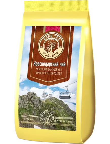 ЧАЙ КРАСНОПОЛЯНСКИЙ 70г GOLD