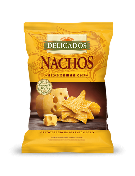 Начос DELICADOS Нежнейший сыр